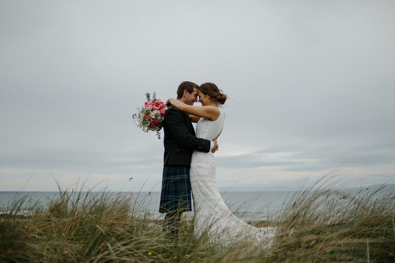 Forest Wedding Couple